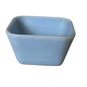 Vintage Pyrex Delphite Blue Refrigerator Dish 501-B NO LID